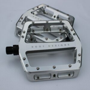 Root Designs Ibex Pedals Silver
