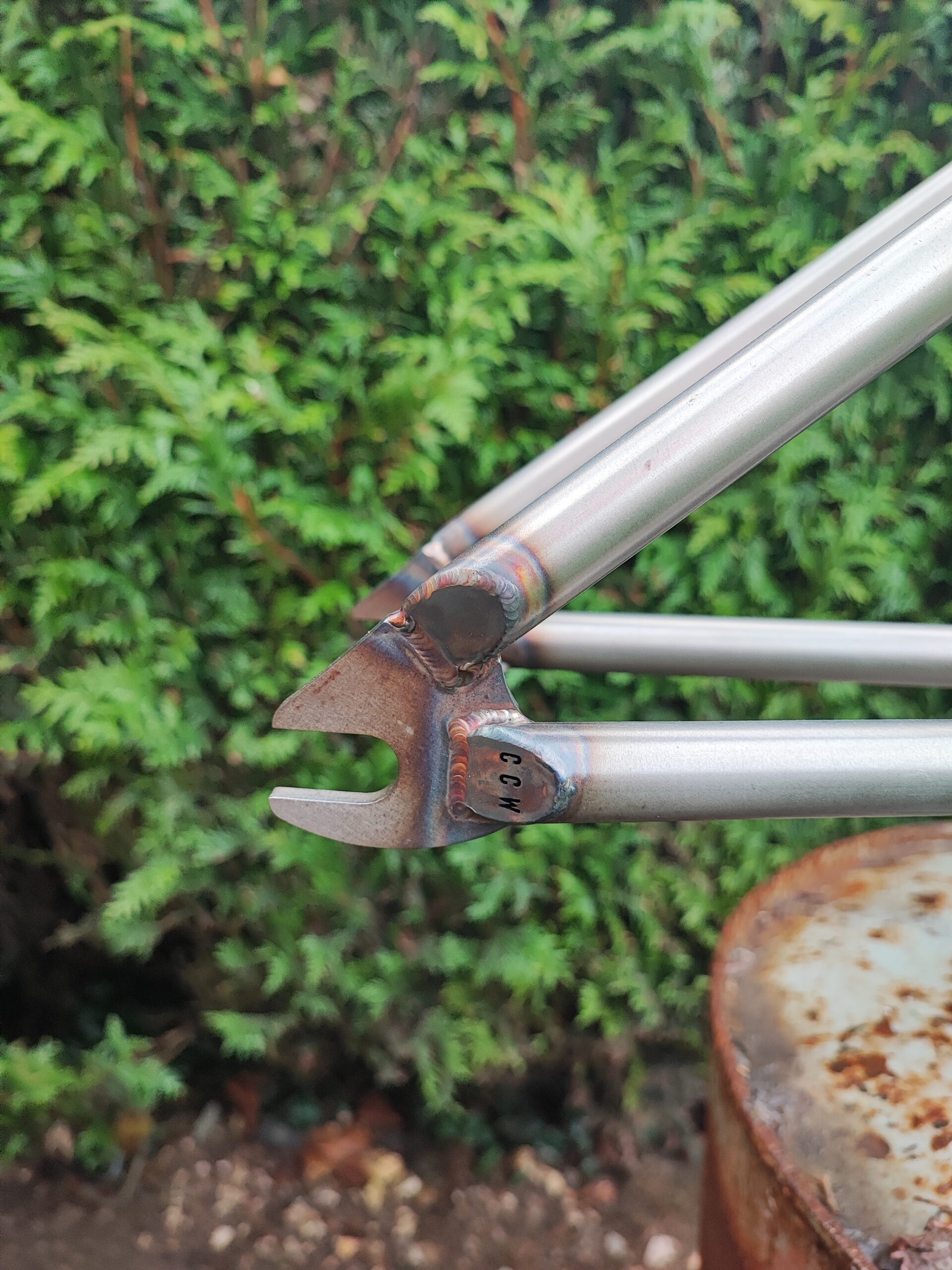 Cadre BMX CCW Lynx 20" en Crmo 4130, Fait-main