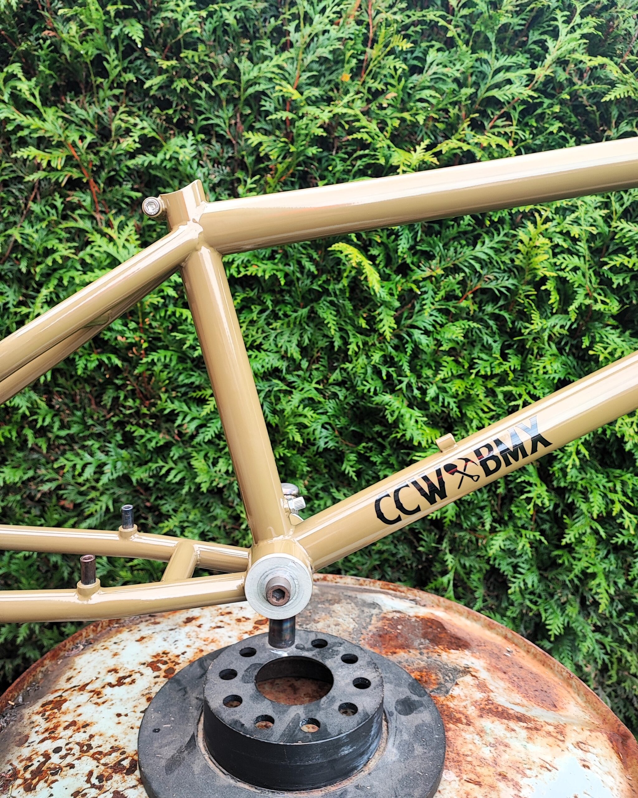 Cadre BMX CCW Lynx couleur Khaki Grey