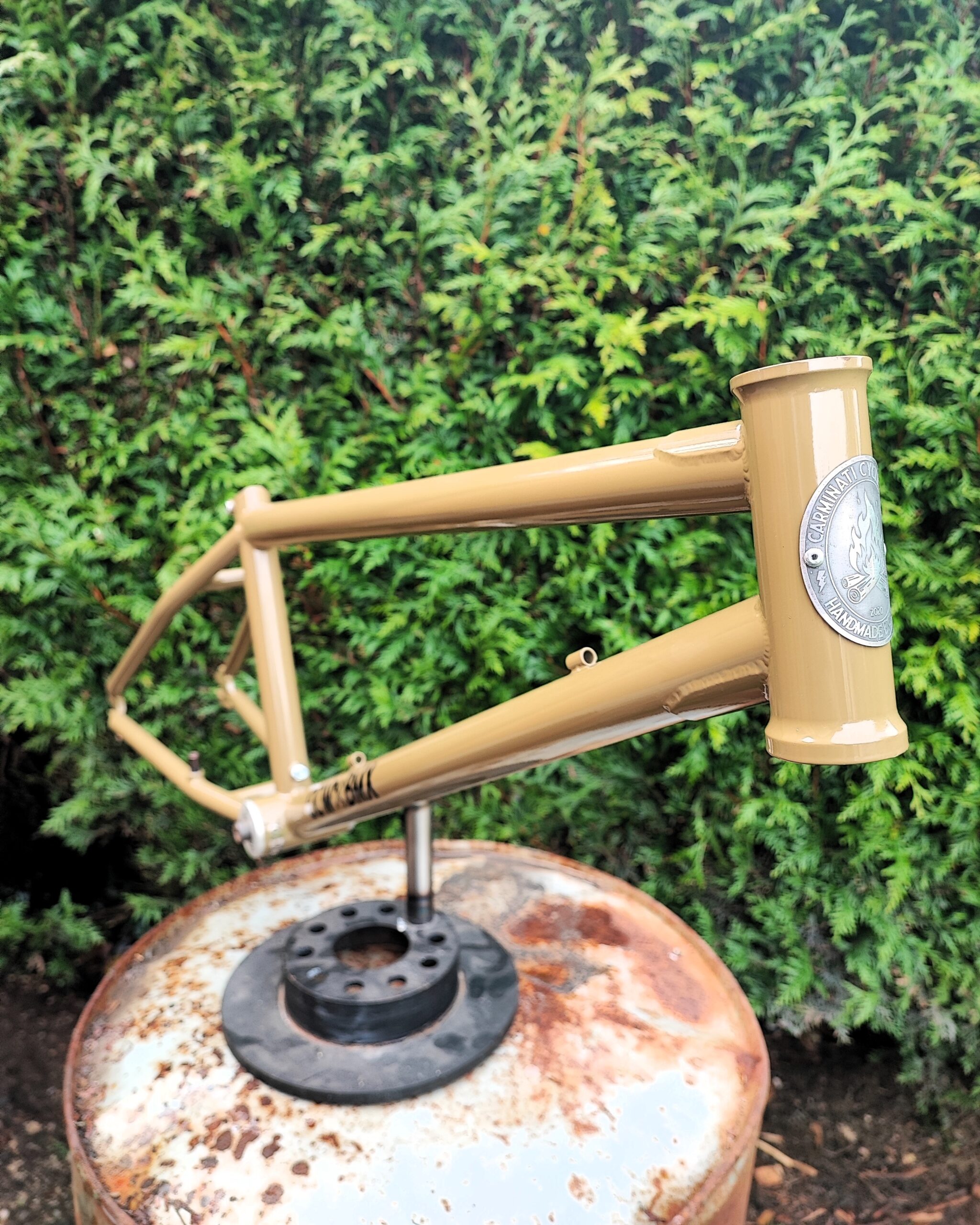 Cadre BMX CCW Lynx couleur Khaki Grey"