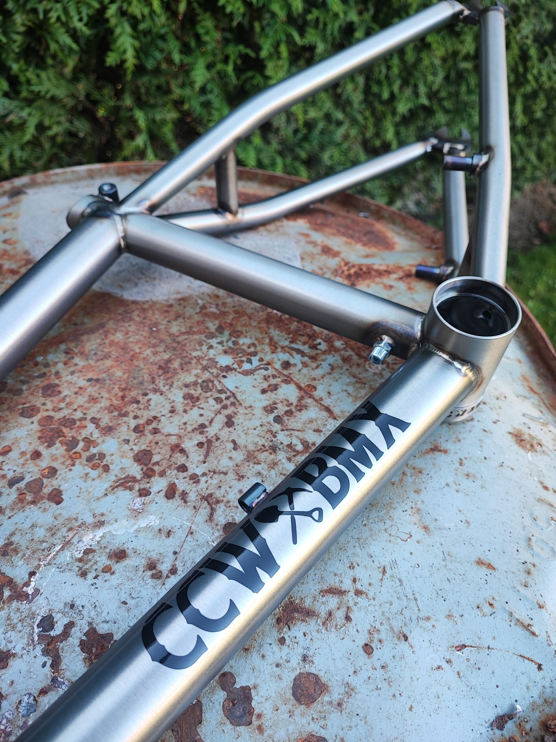 Cadre BMX CCW Lynx 20" en Crmo 4130, Fait-main